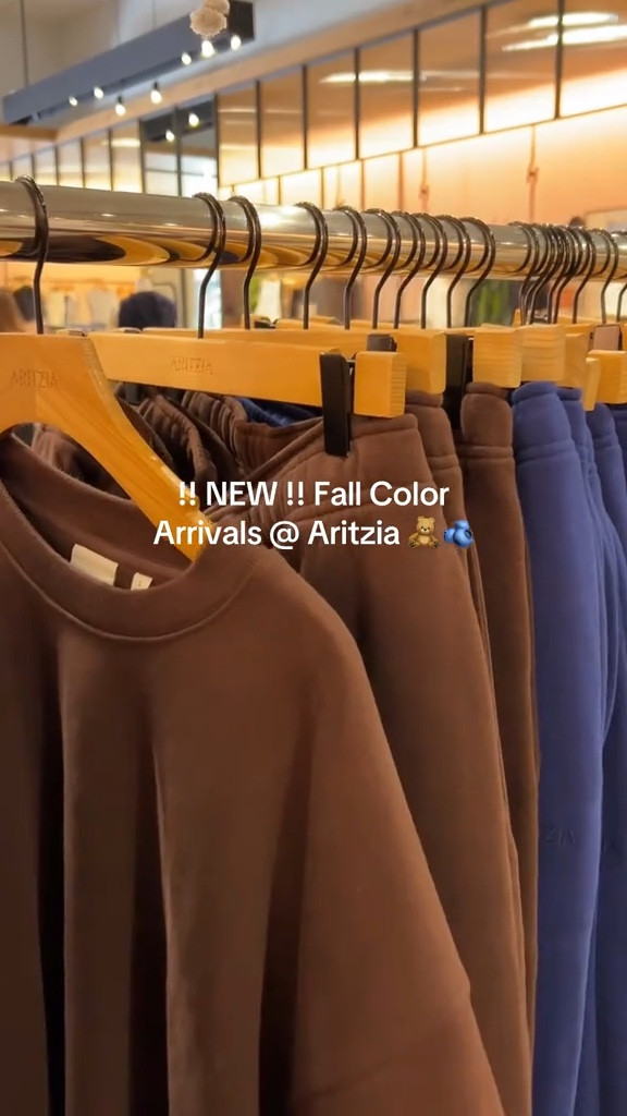 Aritzia Fall Arrivals— featuring Rich Mocha Brown & Byron Blue 🧸🫐 Their sweatfleece, butter, and polartec are season staples #aritzia #aritziafinds

#LTKStyleTip #LTKSeasonal #LTKActive