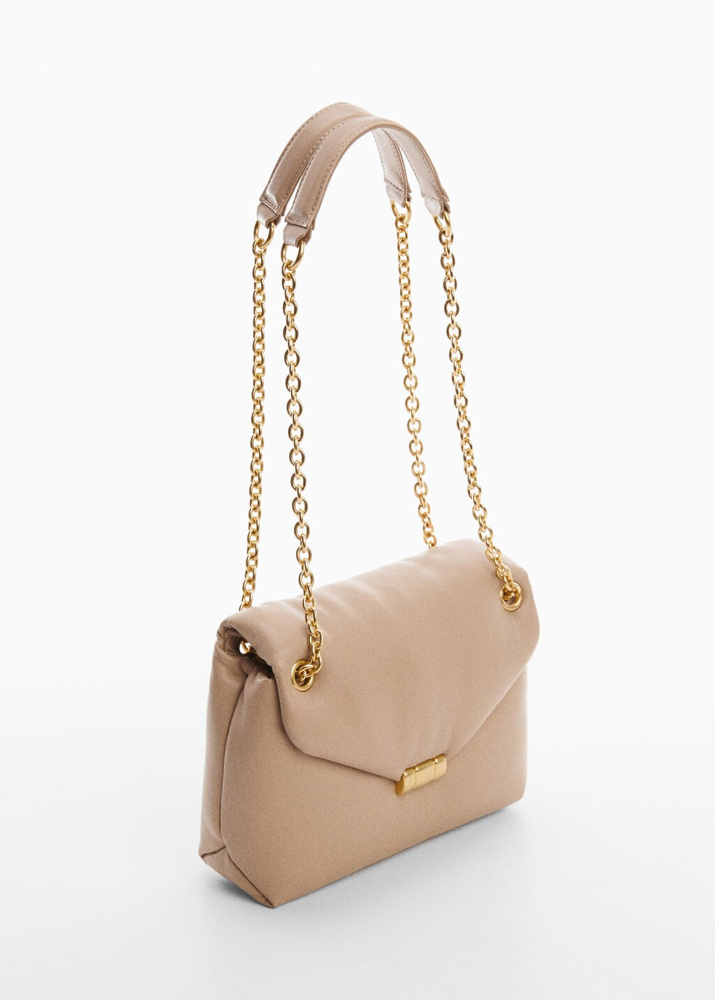 Quilted bag with chain handle | MANGO (US)