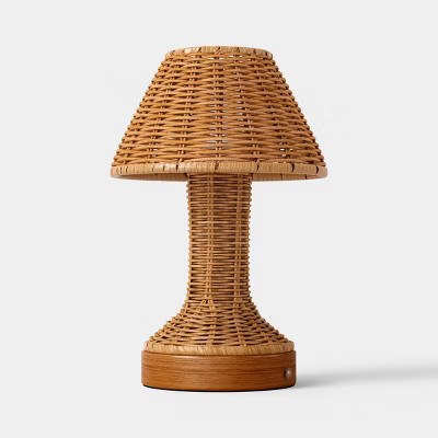 Woven Portable Cordless Table Light - Threshold™ | Target