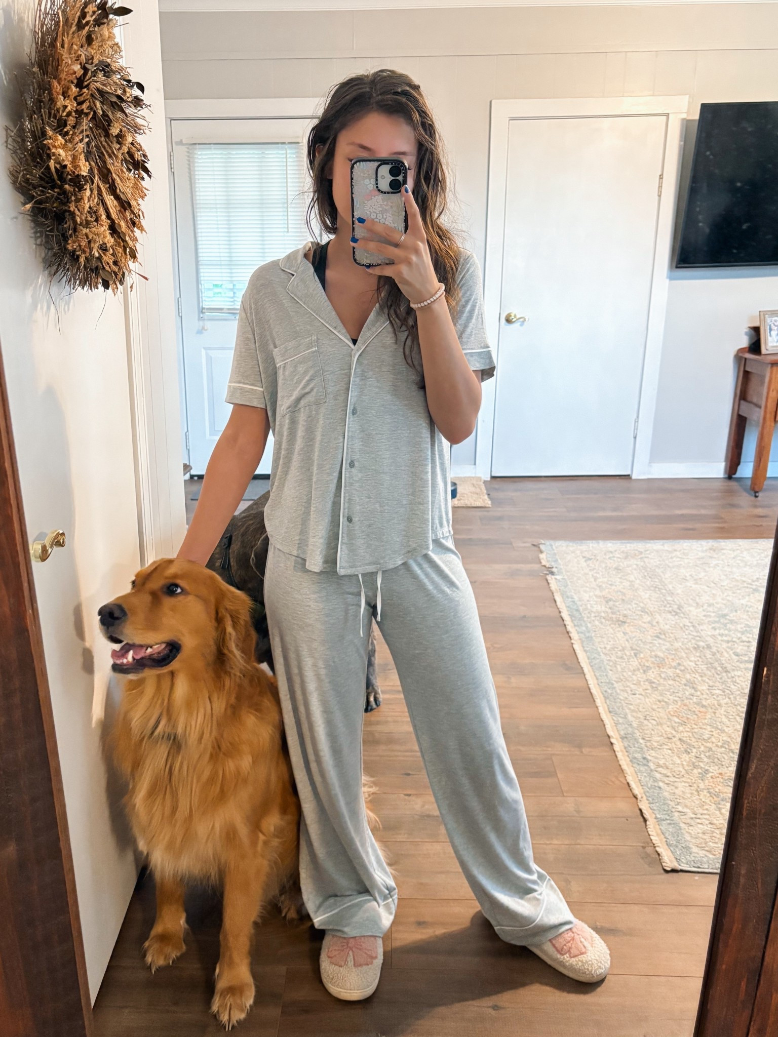 Gap pajama set🧺☁️ Pictured in size XS top and pants.

#LTKPetite #LTKFindsUnder50 #LTKSaleAlert