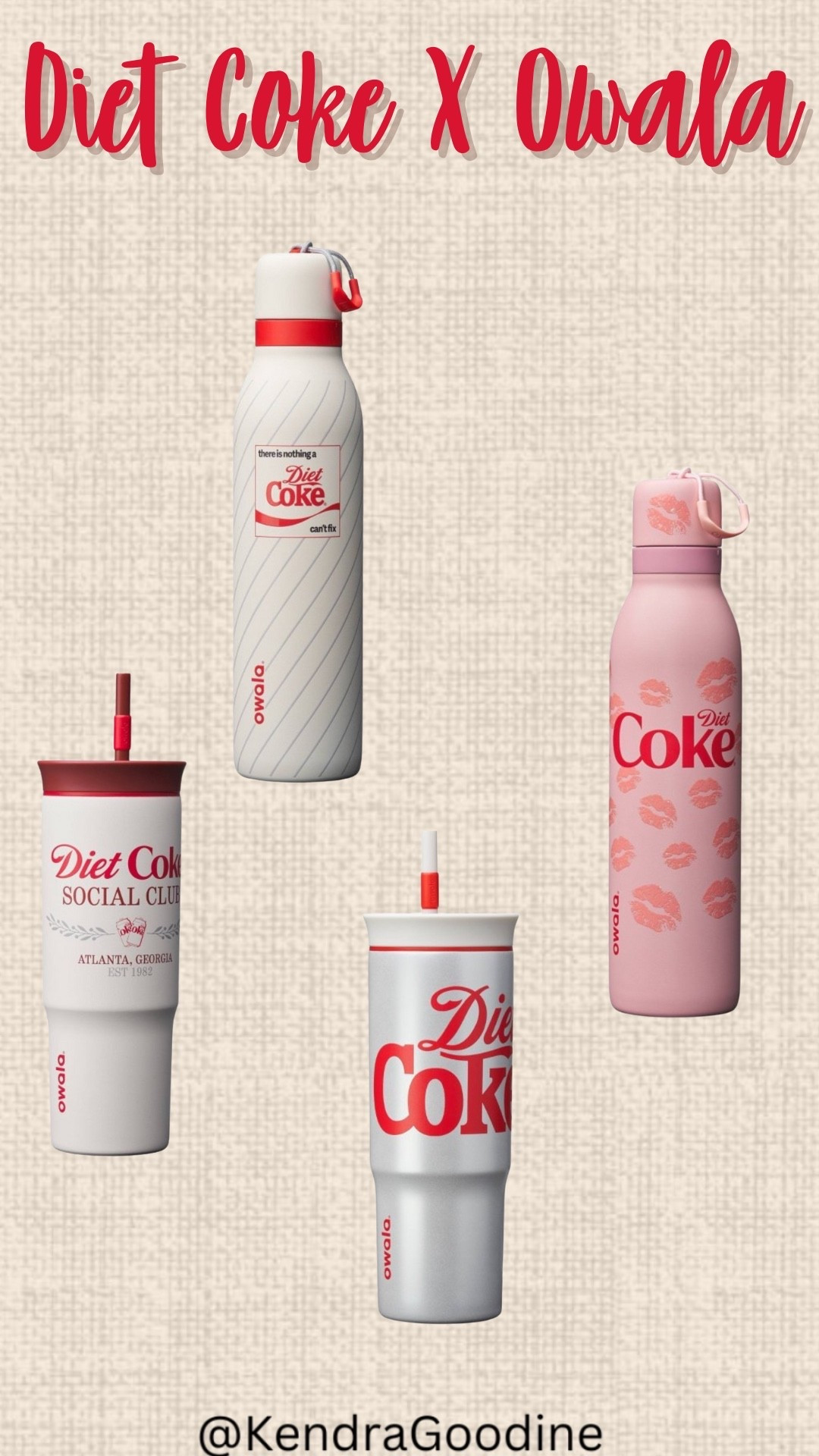 Owala x Diet Coke

#LTKmomlife #LTKGiftGuide #LTKFindsUnder50
