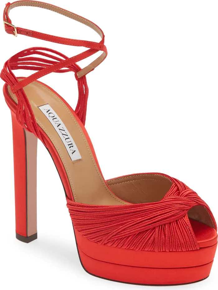 Aquazzura Bellini Beauty Platform Sandal (Women) | Nordstrom | Nordstrom