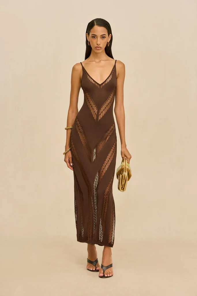 ELZA KNIT DRESS - LUWAK | Cult Gaia - US