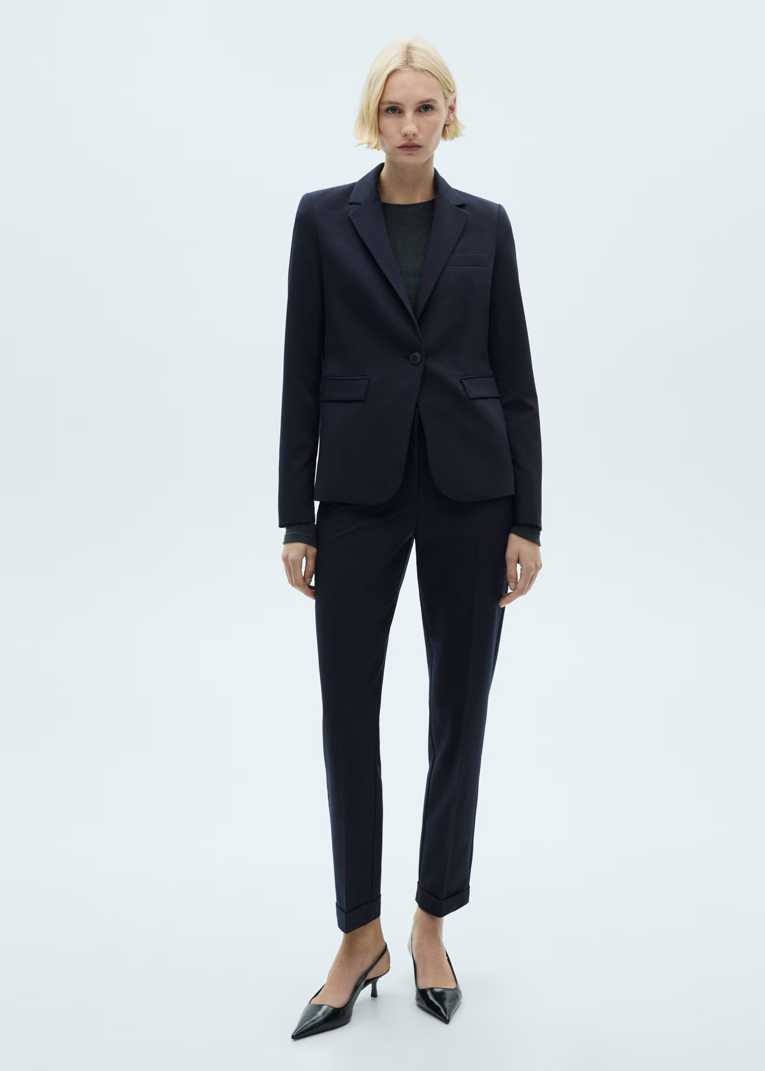 Fitted suit jacket - Women | MANGO USA | Mango (US/MX/AU)