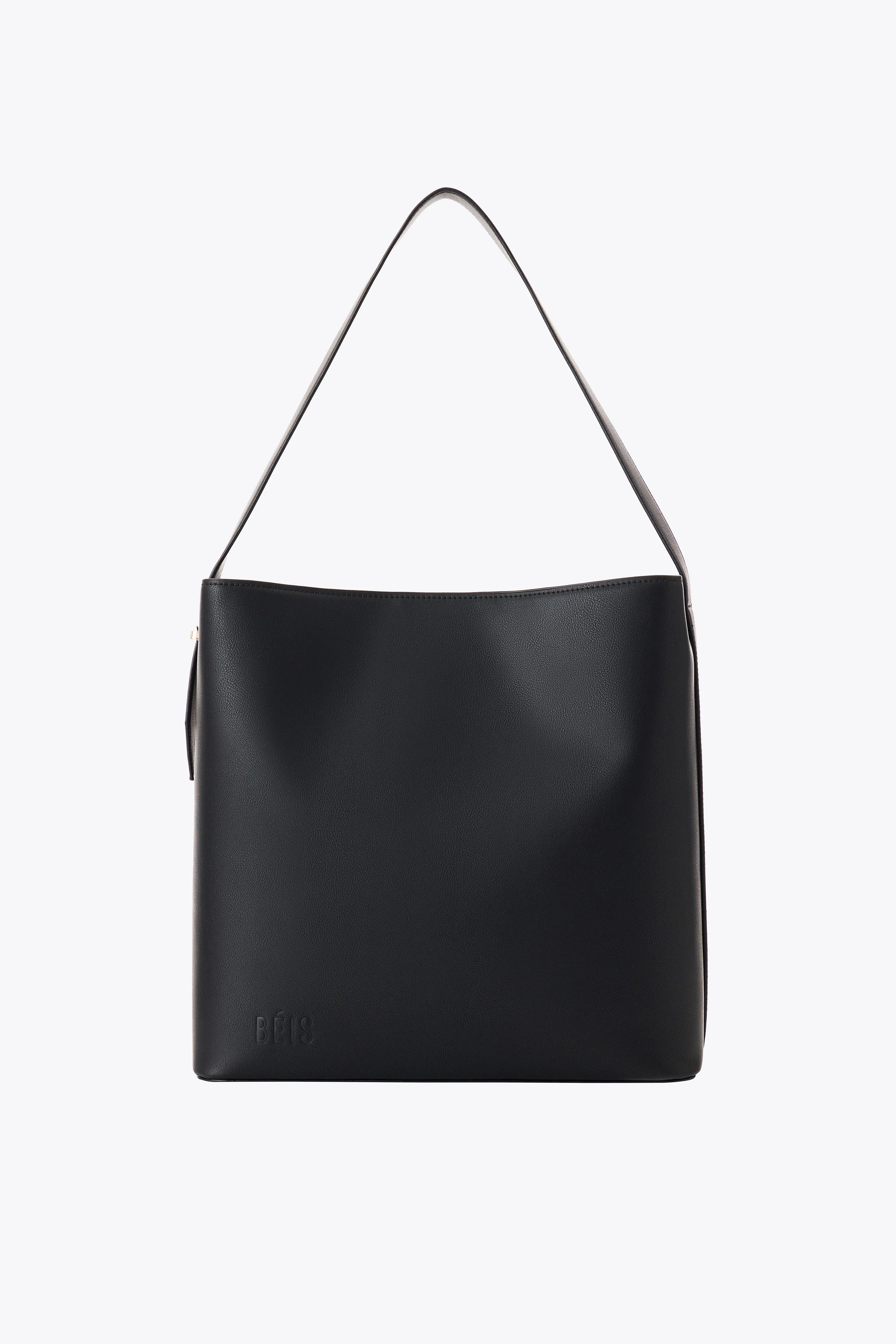 BÉIS 'The Wicked Tote' in Black - Sleek Black Tote Bag for Work & Travel | BÉIS Travel