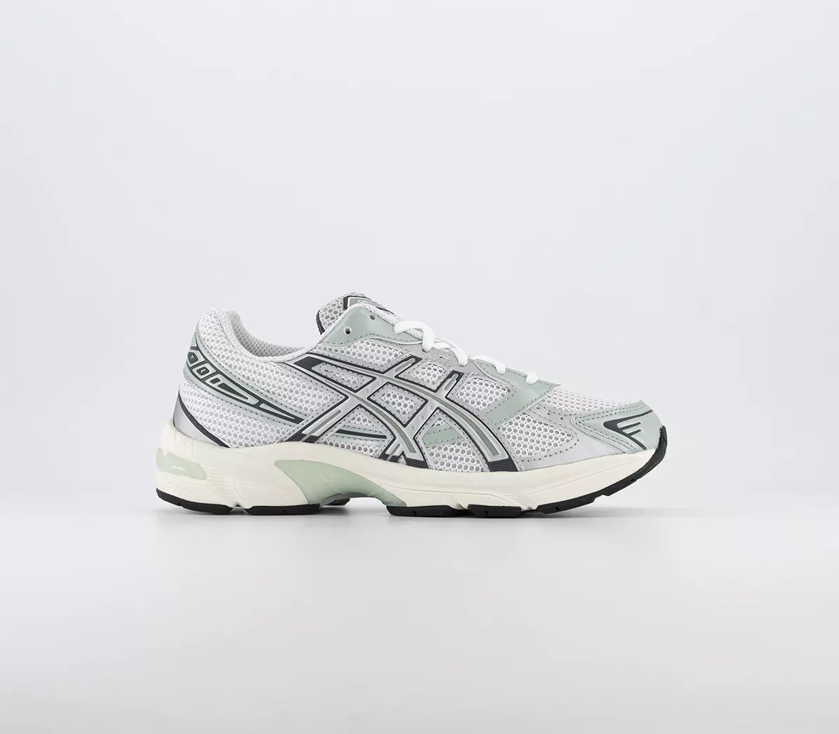 Asics Gel 1130 Trainers Naked White Pure Silver - Sports Sneakers | Offspring (UK)