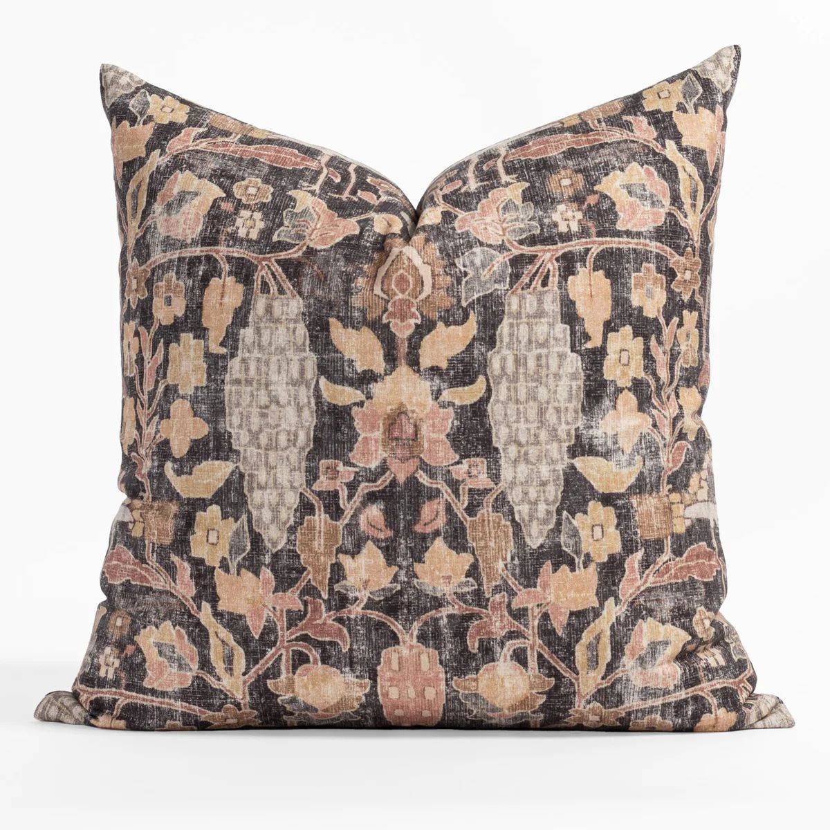 Kalida 22x22 Pillow, Walnut | Tonic Living