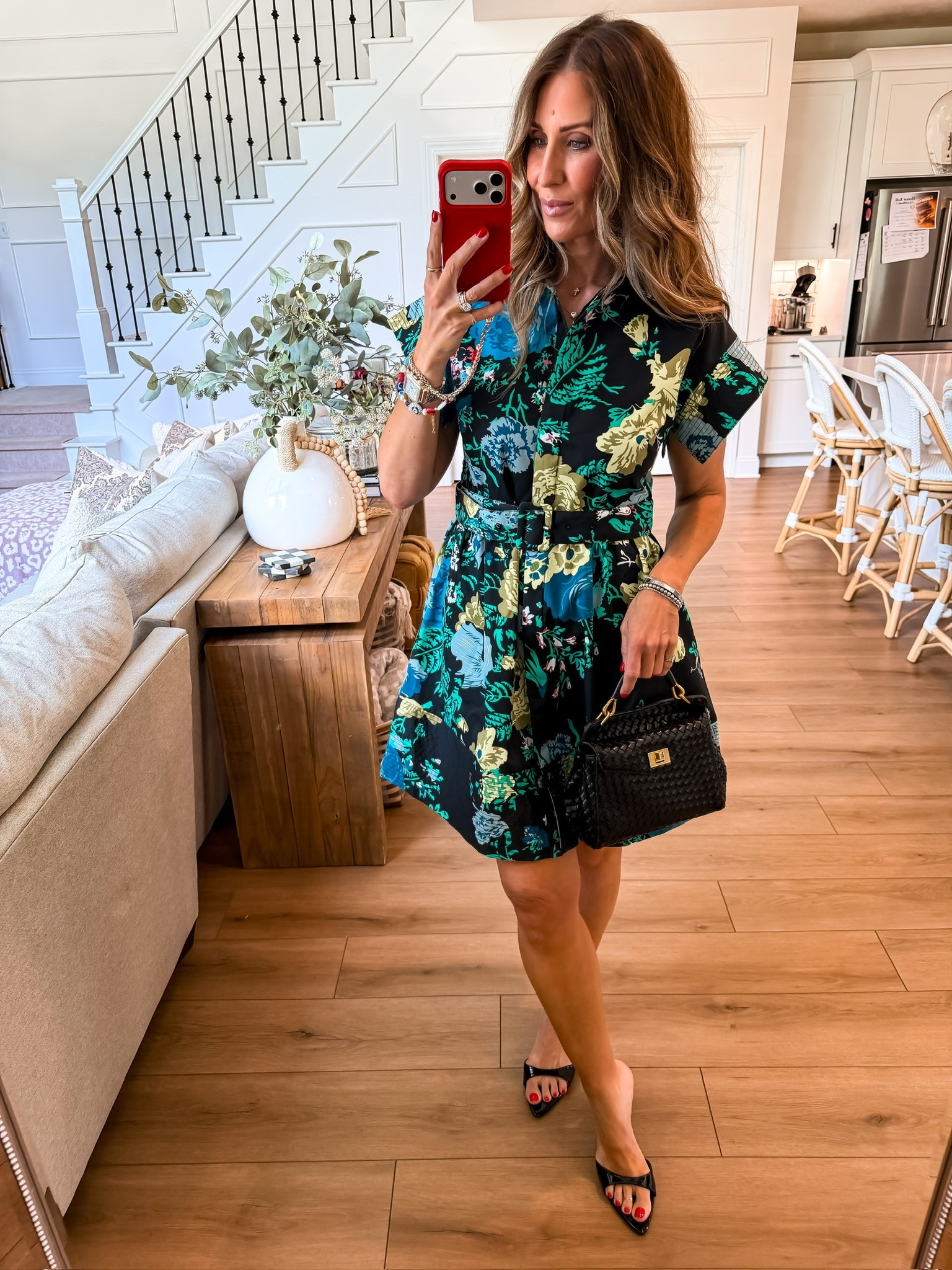 This floral mini dress feels so chic and elevated for summer events, vacation dinners, bridal showers, or date nights. I love the bold floral print paired with the structured silhouette, it looks designer inspired while still being fun and wearable.

floral mini dress, summer dresses, vacation outfit ideas, elevated summer style, feminine fashion, dinner outfit inspiration, chic dresses, statement print dress, vacation style, wedding guest outfit, themominstyle

#LTKSeasonal #LTKootd #LTKOver40