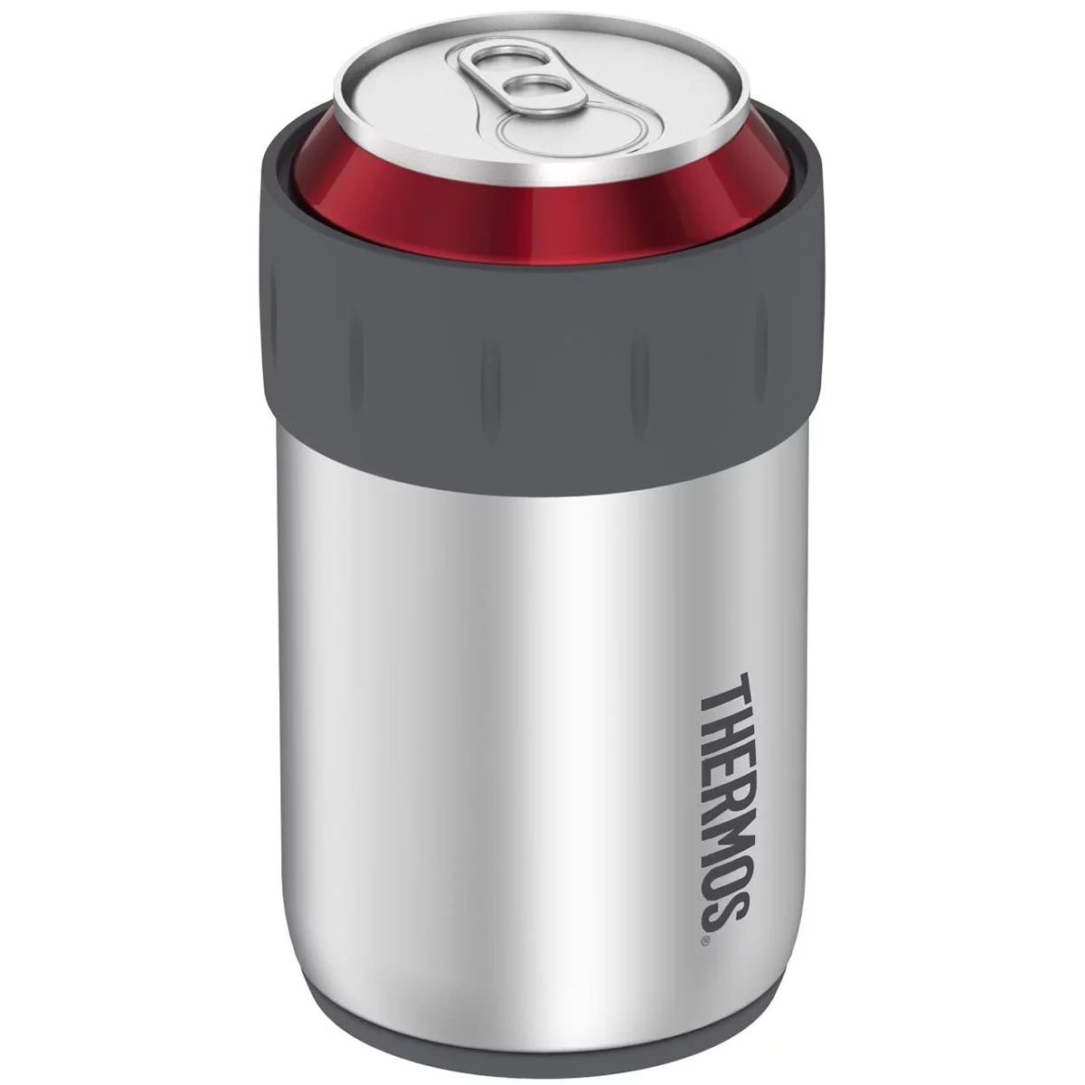 Thermos 12 oz. Insulated Stainless Steel Beverage Can Insulator - Silver/Gray | Walmart (US)