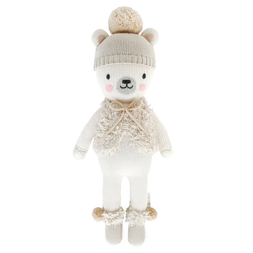 cuddle + kind Stella The Polar Bear Little 13" Hand-Knit Doll – 1 Doll = 10 Meals, Fair Trade, ... | Amazon (US)