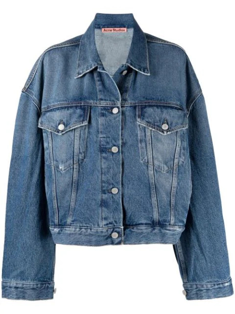 oversized denim jacket | Farfetch Global