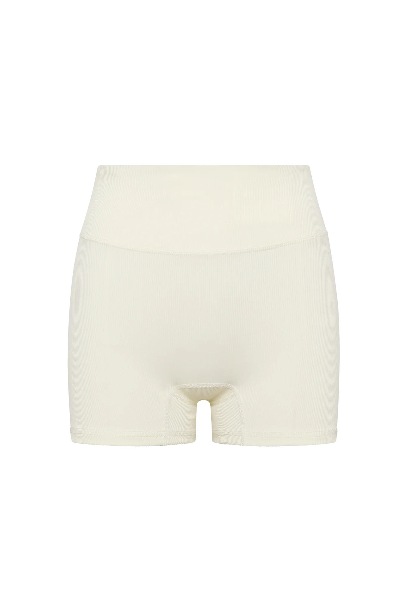 Elysian Short 4.5"" - Ivory Lightweight Rib | Monday Swimwear