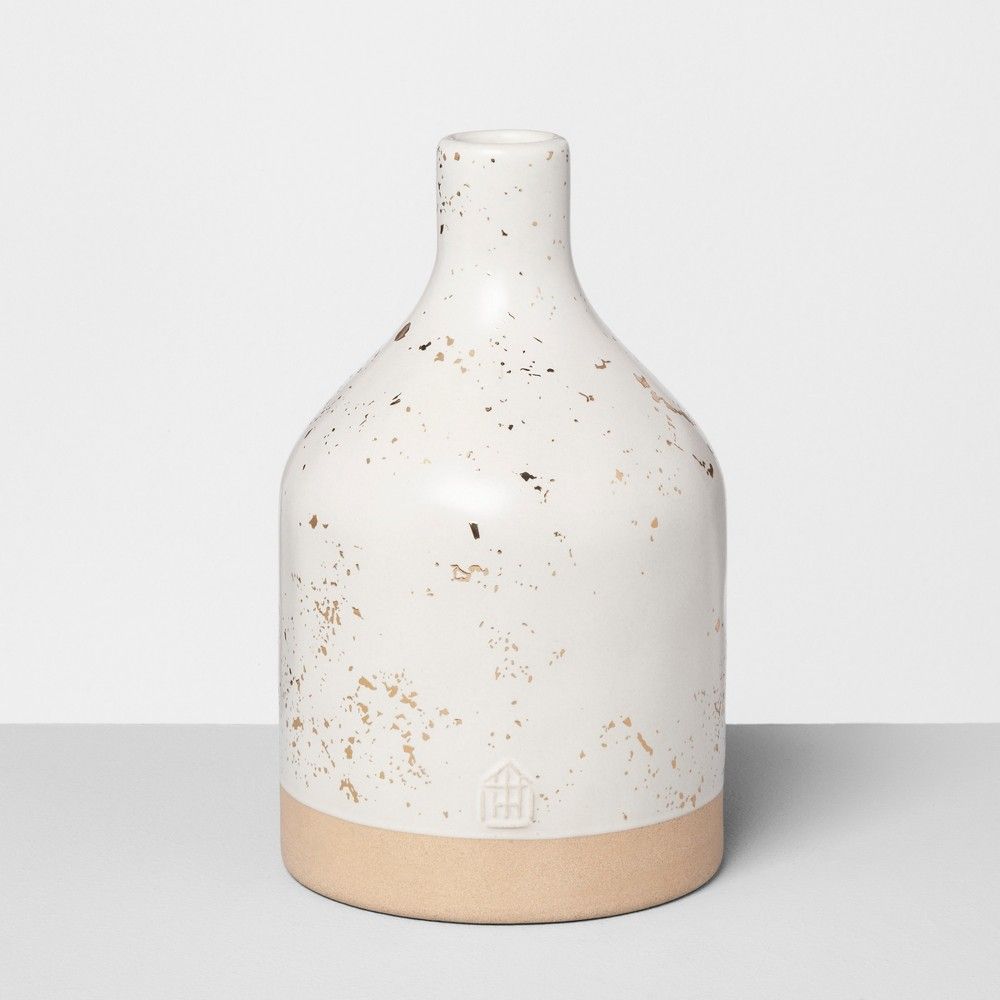 Jug Vase Speckled White - Hearth & Hand with Magnolia | Target