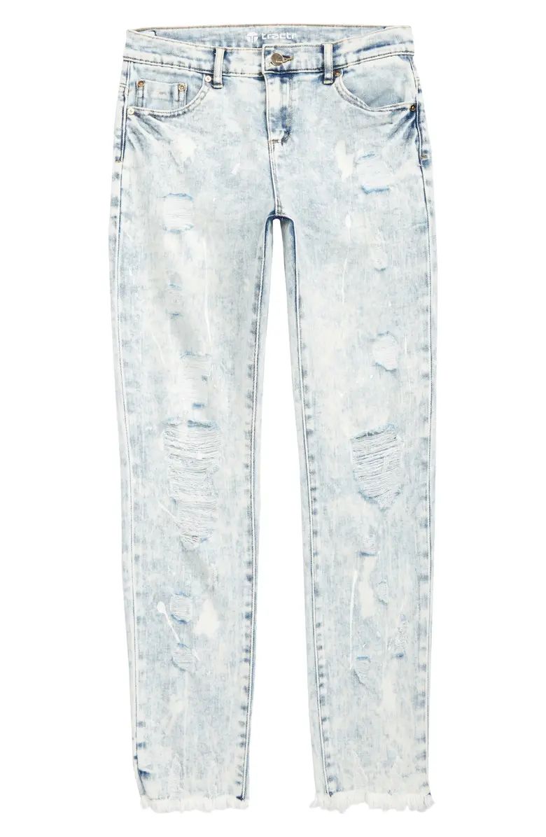 Tractr Kids' High Rise Distressed Jeans | Nordstrom | Nordstrom