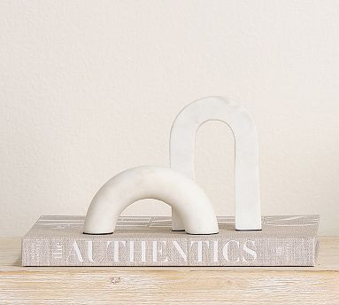 Marble Arched Decorative Object | Pottery Barn (US)
