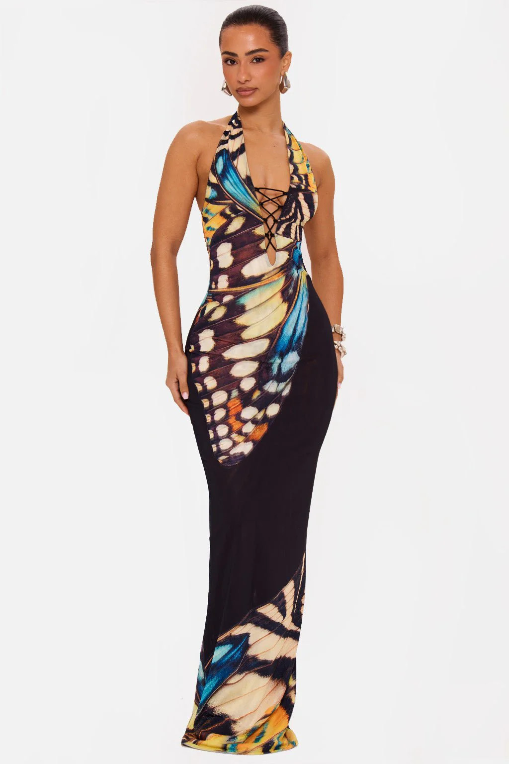 AURORA BUTTERFLY MAXI DRESS | Murci