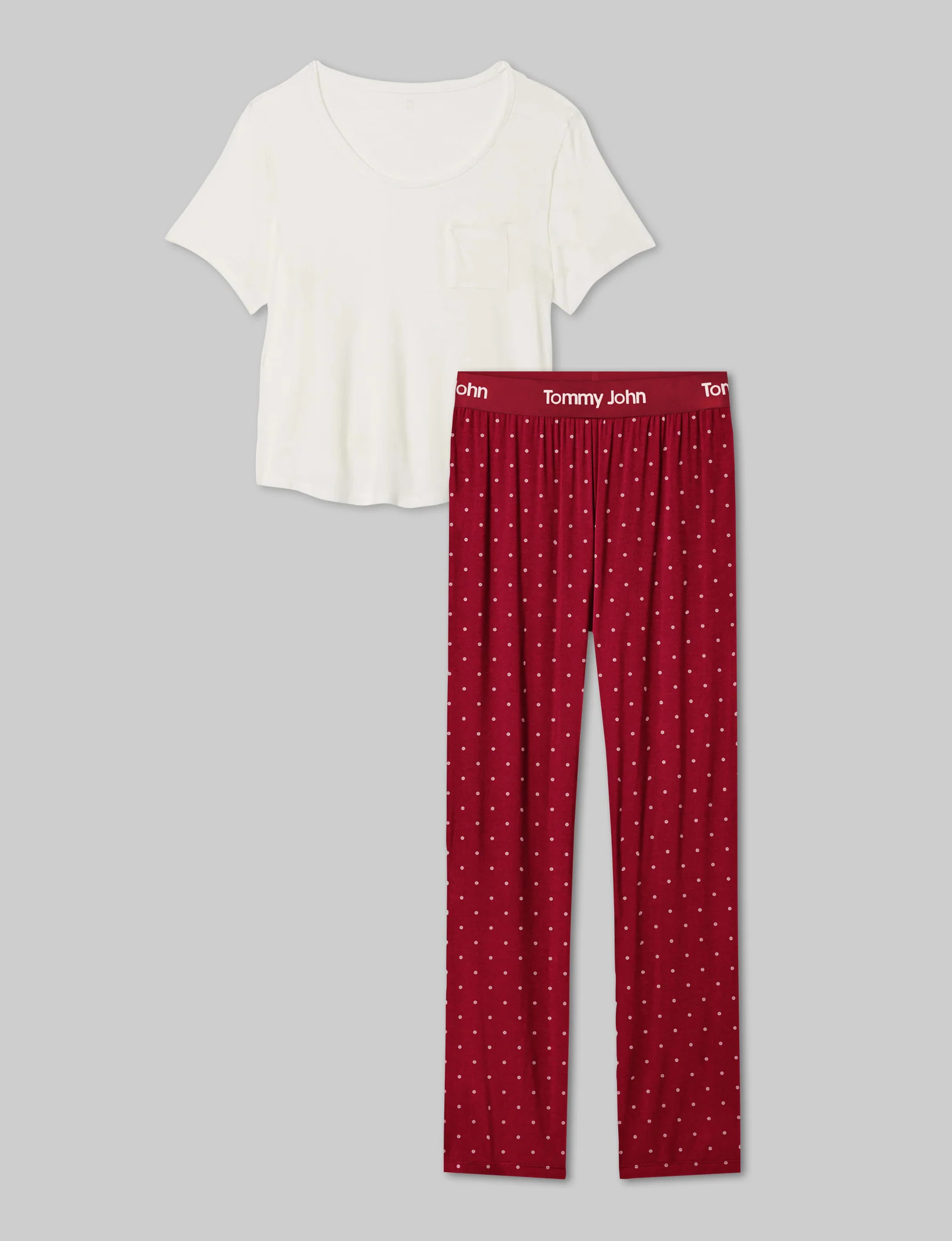 Women's Second Skin Sleep Pocket Tee & Pant Set | Tommy John