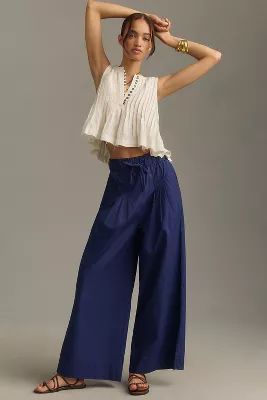 Maeve Skirty Utility Wide-Leg Pants | Anthropologie (US)