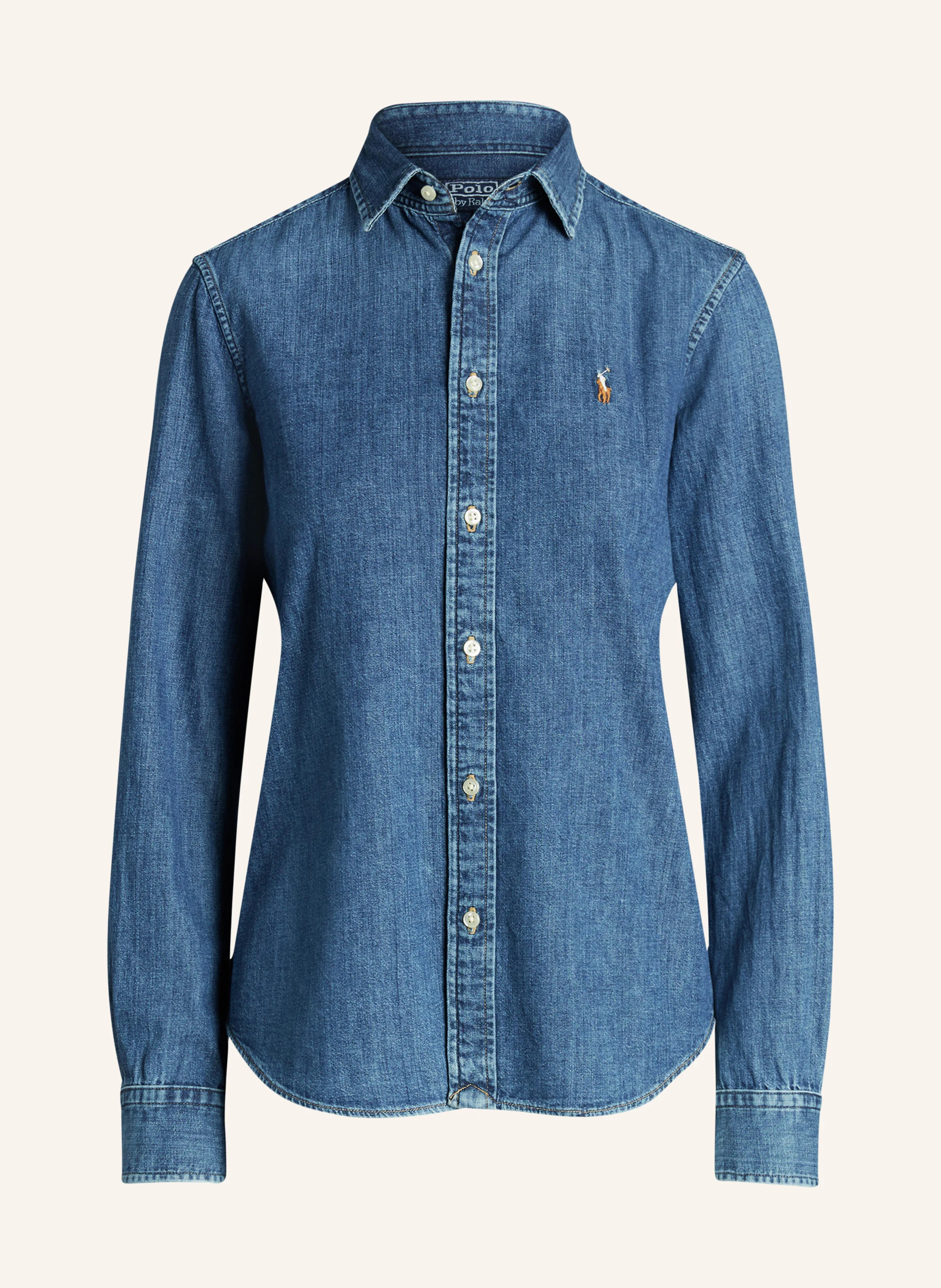 POLO RALPH LAUREN Hemdbluse in Jeansoptik in blau | Breuninger (DACH)