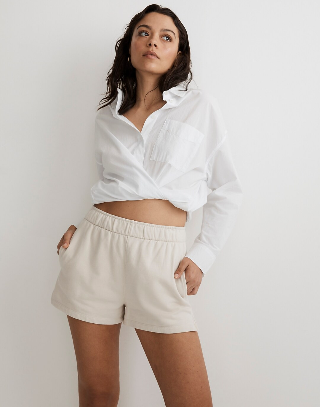 Terry Drawstring Sweatshorts | Madewell