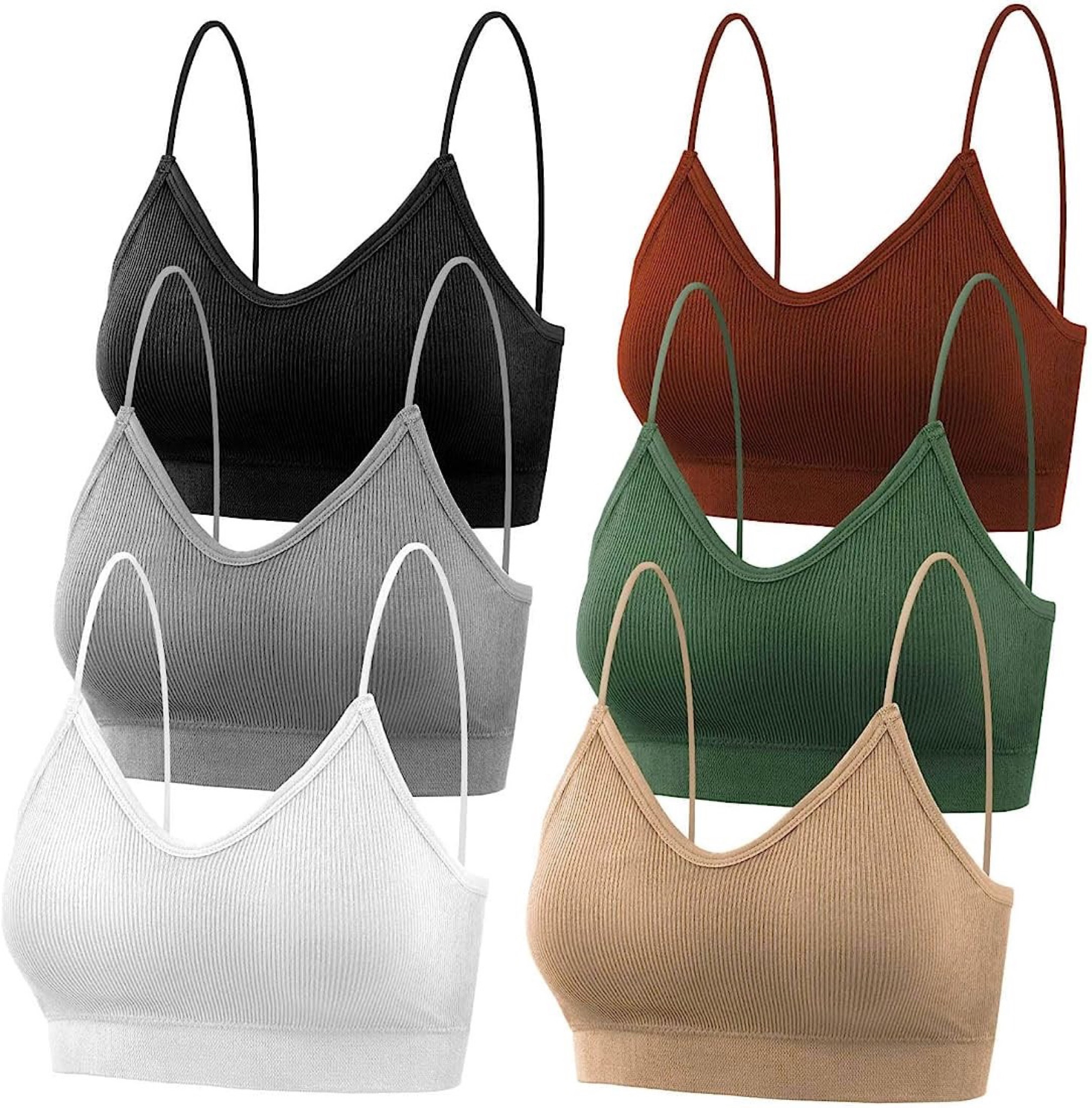 These cute 6 pack of bralettes are on major sale right now on Amazon! Snag them for 44% off making them $23.

#LTKstyletip #LTKsalealert #LTKunder50