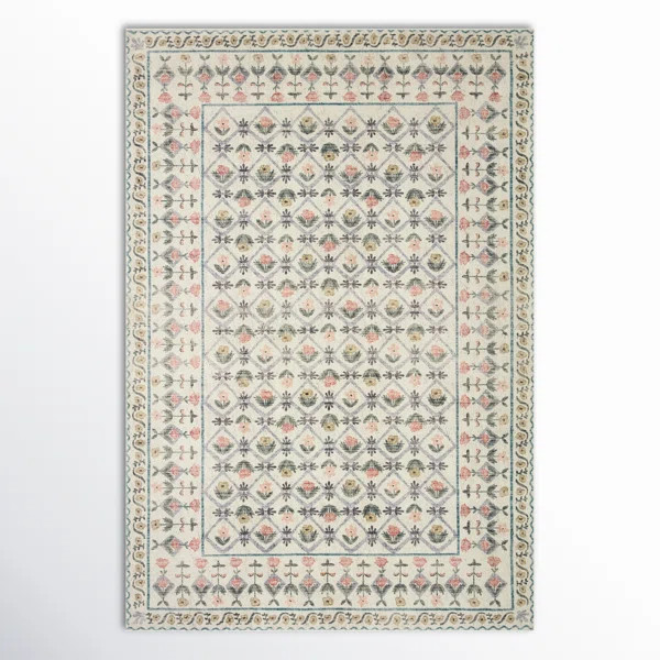 Rifle Paper Co. x Loloi Eden EDE-03 Rug feat. CloudPile | Wayfair North America