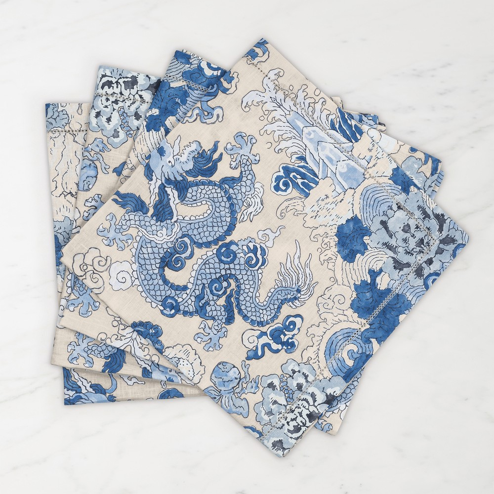 Matouk Schumacher Magic Mountain Napkins, Set of 4 | Williams-Sonoma