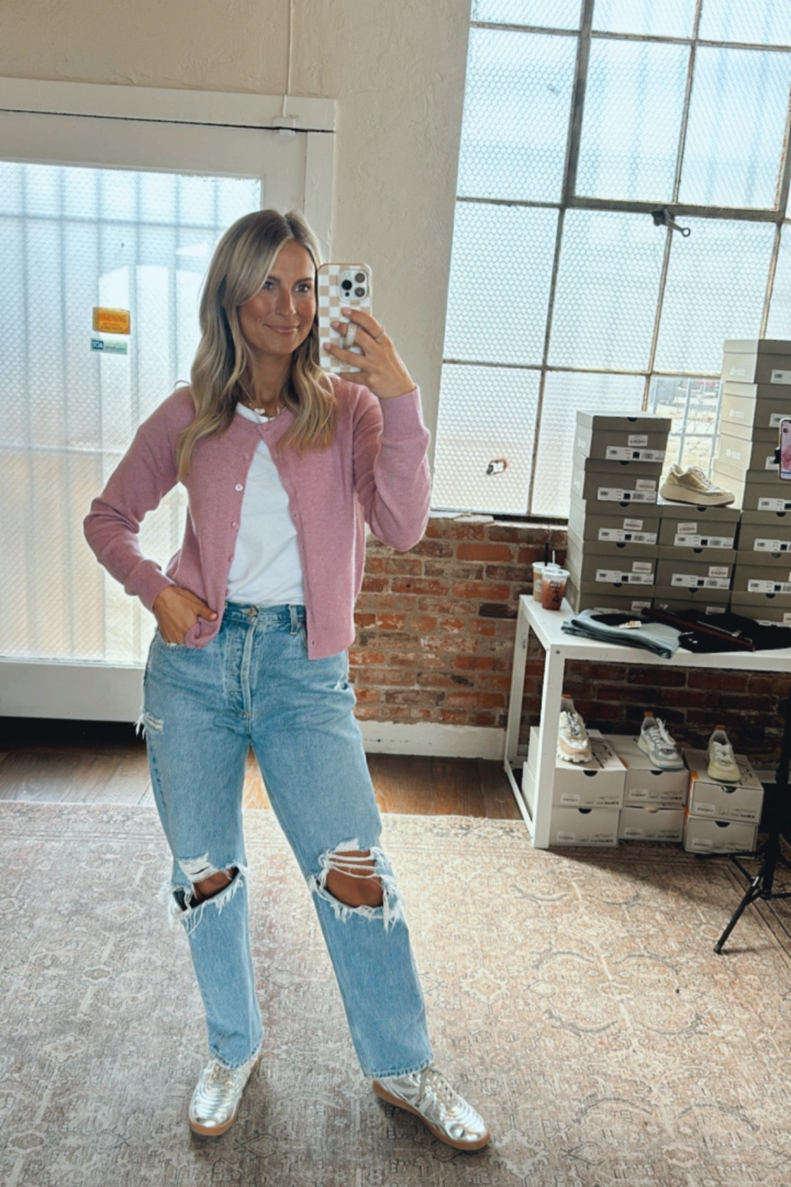 Pop of color for fall!! #oldnavy #momfit #cardigan

#LTKShoeCrush #LTKStyleTip