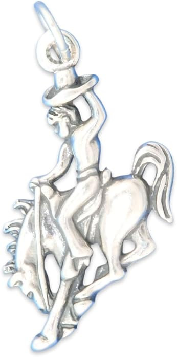 Cowboy Bucking Horse Rider 925 Pendant Pendants for Women Fashion Jewelry Elegant Charm Bracelets... | Amazon (US)