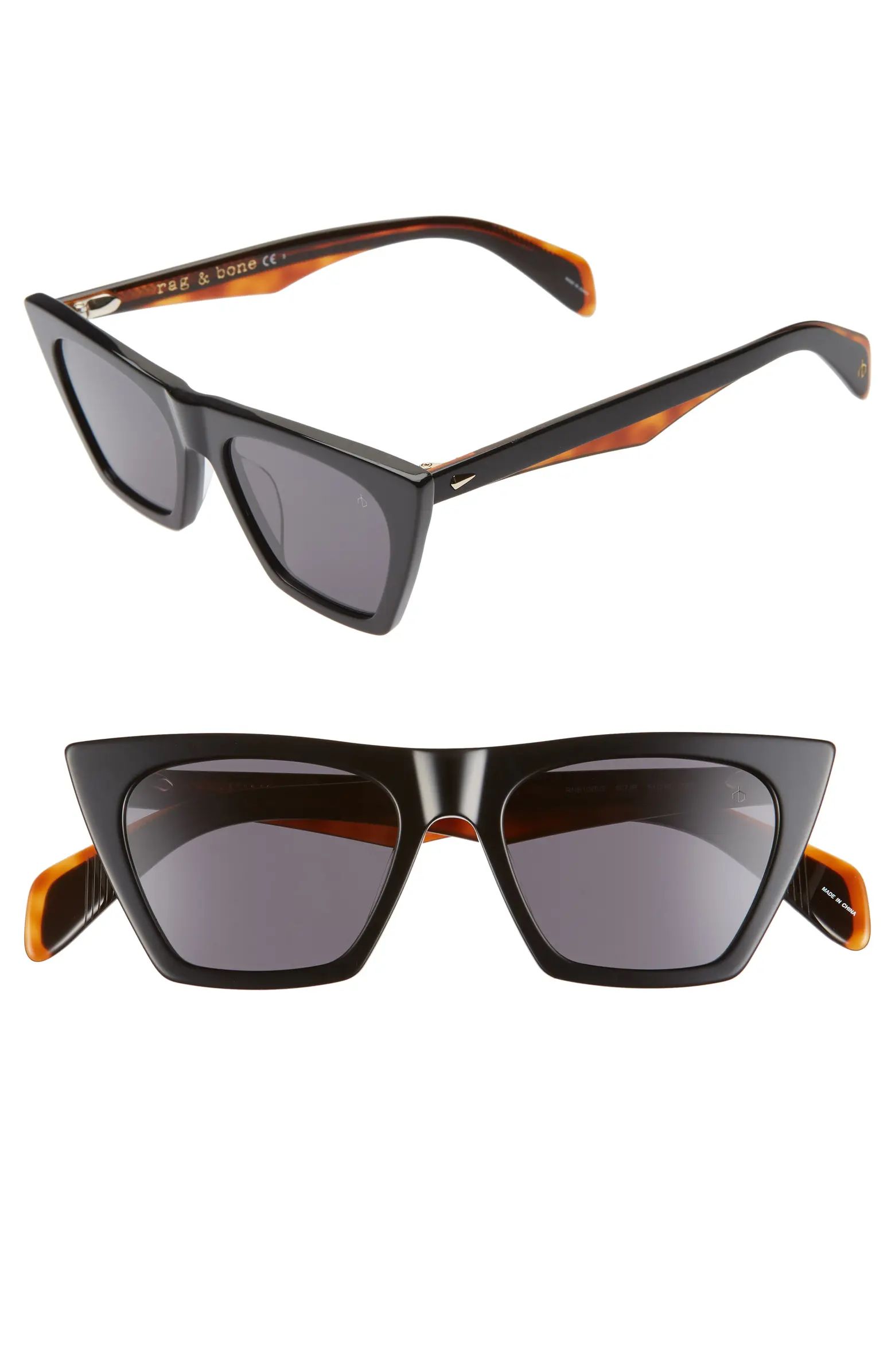 rag & bone 51mm Cat Eye Sunglasses | Nordstrom | Nordstrom