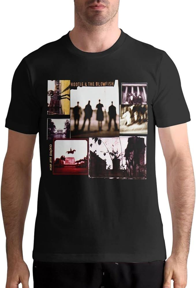 BeverlyJHoward Shirt Men's T-Shirt Classic Short Sleeve Top Fashion Tee Black | Amazon (US)