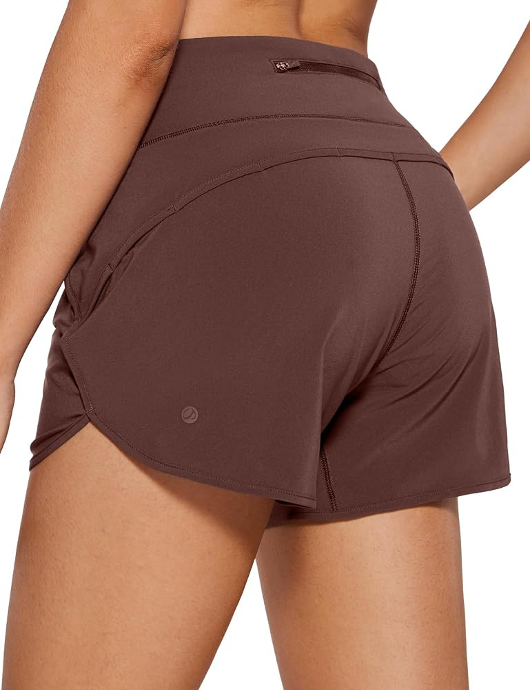 CRZ YOGA High Waisted Running Shorts for Women - 2.5''/4'' Liner Gym Athletic Workout Shorts with... | Amazon (US)