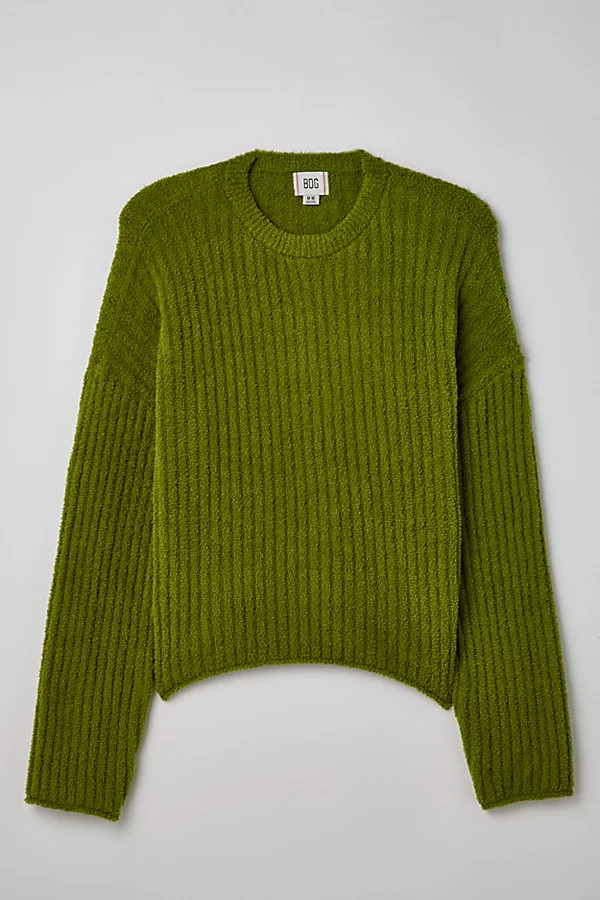 BDG Waterloo Ribbed Crew Neck Sweater | Urban Outfitters (US and RoW)