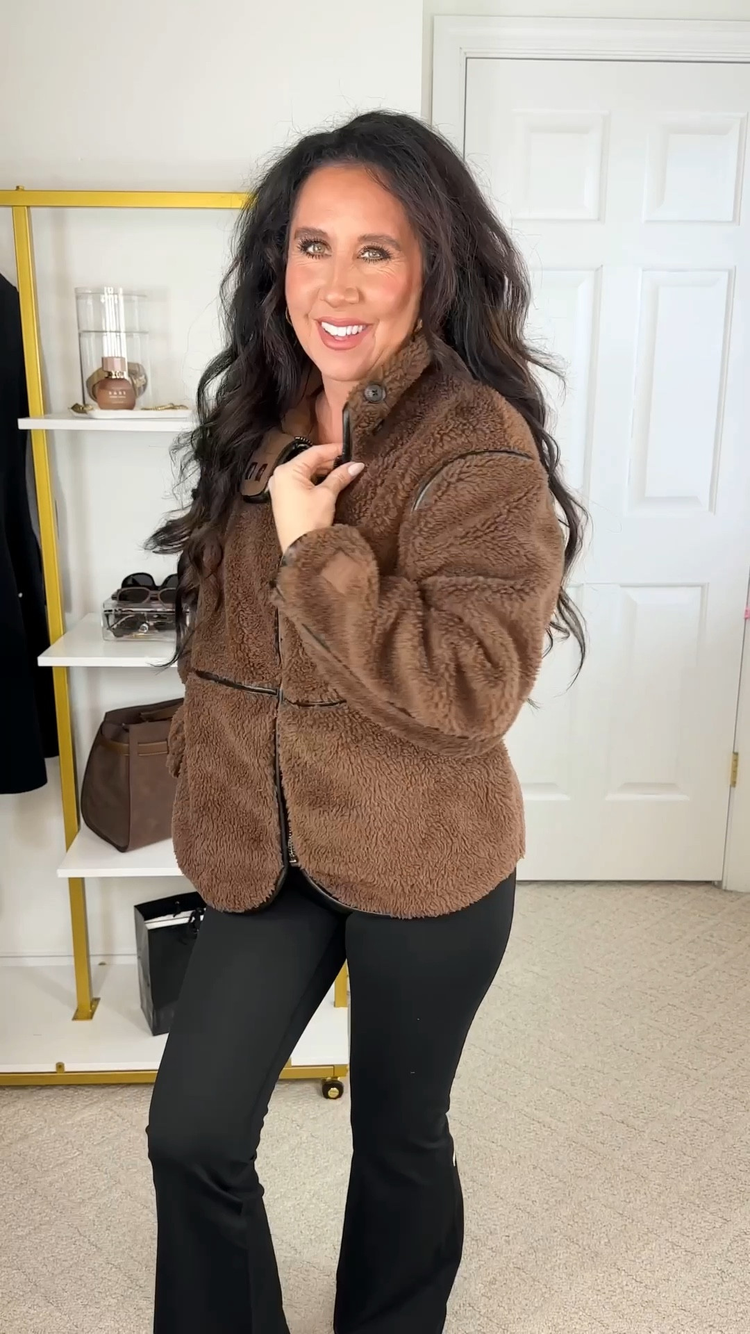 Brown jacket
Brown coat
Effortless Layering in @fabletics : Crisp air, golden light, and cozy textures come together in soft outerwear, and relaxed essentials-perfect for the chilly Fall weather ahead. 

Teddy coat 
Black activewear


#LTKSeasonal #LTKActive #LTKFindsUnder50