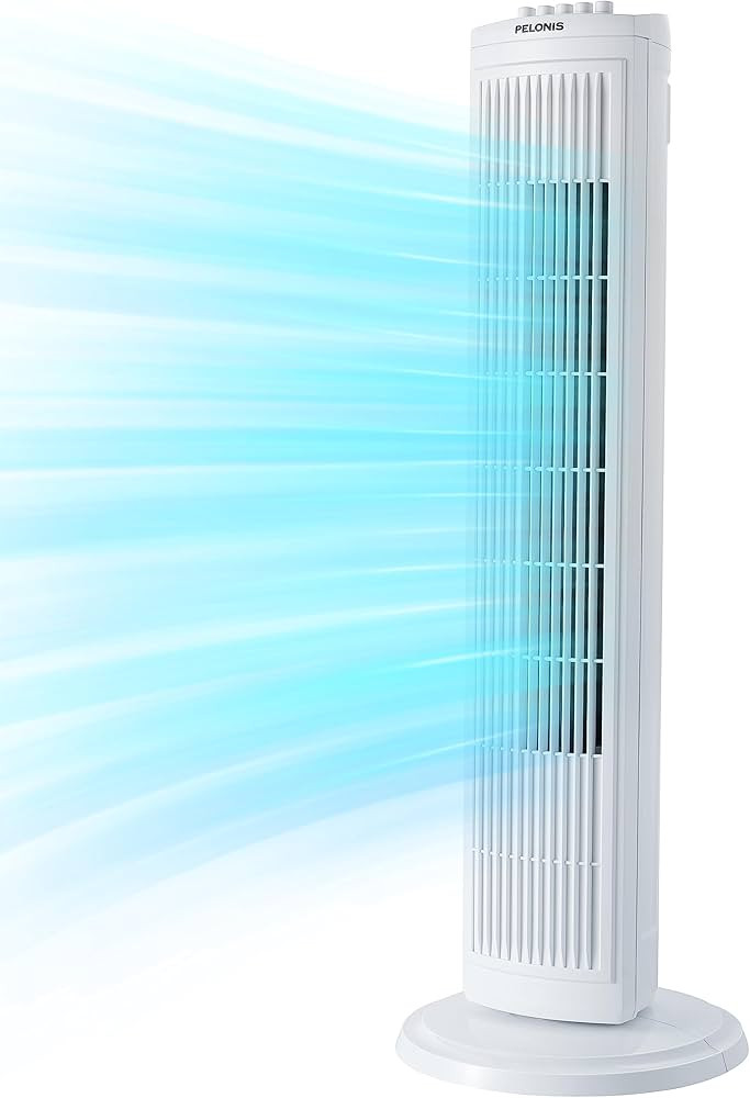 PELONIS 30 Inch Oscillating Tower Fan with 3 Speed Settings and Auto-off Timer, Standing Fan PFT2... | Amazon (US)