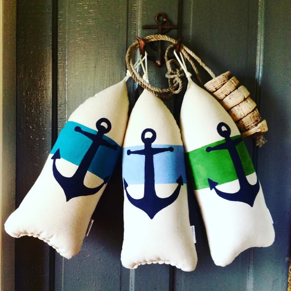 Maine Lobster Buoy Pillow.anchor Pillow.anchor Pillows.gifts | Etsy | Etsy (US)