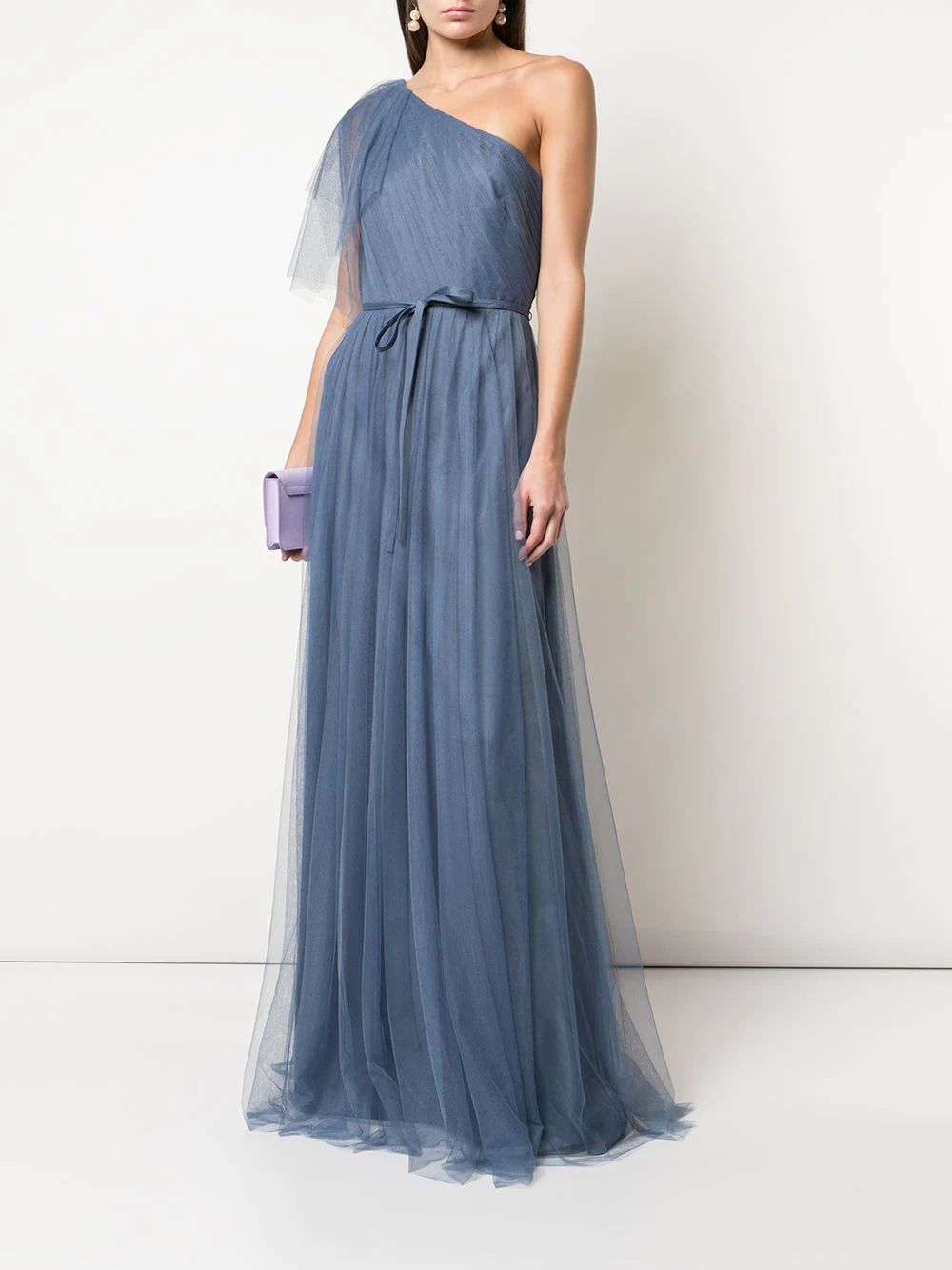 one shoulder bridesmaid gown | Farfetch Global