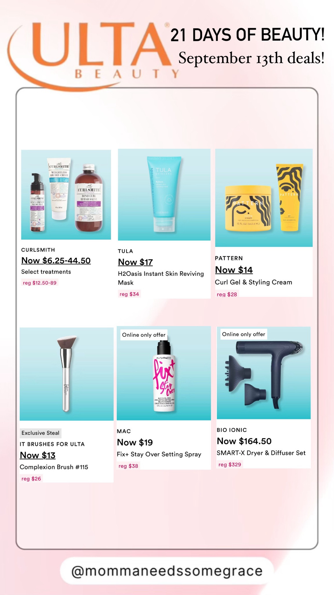 Ulta 21 days of beauty! September 13th deals!

#LTKBeauty #LTKFallSale #LTKSaleAlert