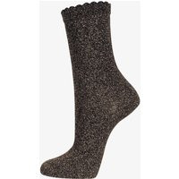 Women's Glitter Socks - Black/Copper | Debenhams UK