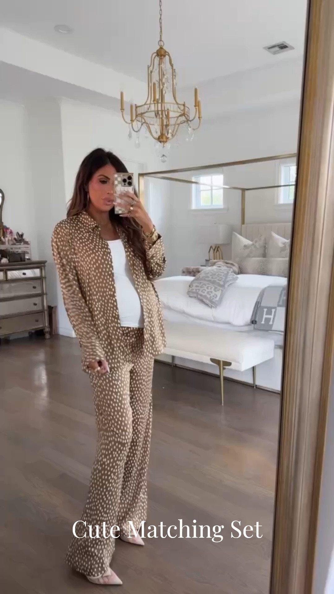 Wearing a size medium in both the top and the pants! 

Matching set, Satin Matching Set, Kenneth Cole matching set, Macy’s, Satin Set, Emily Ann Gemma

#LTKSeasonal #LTKdayinmylife #LTKootd