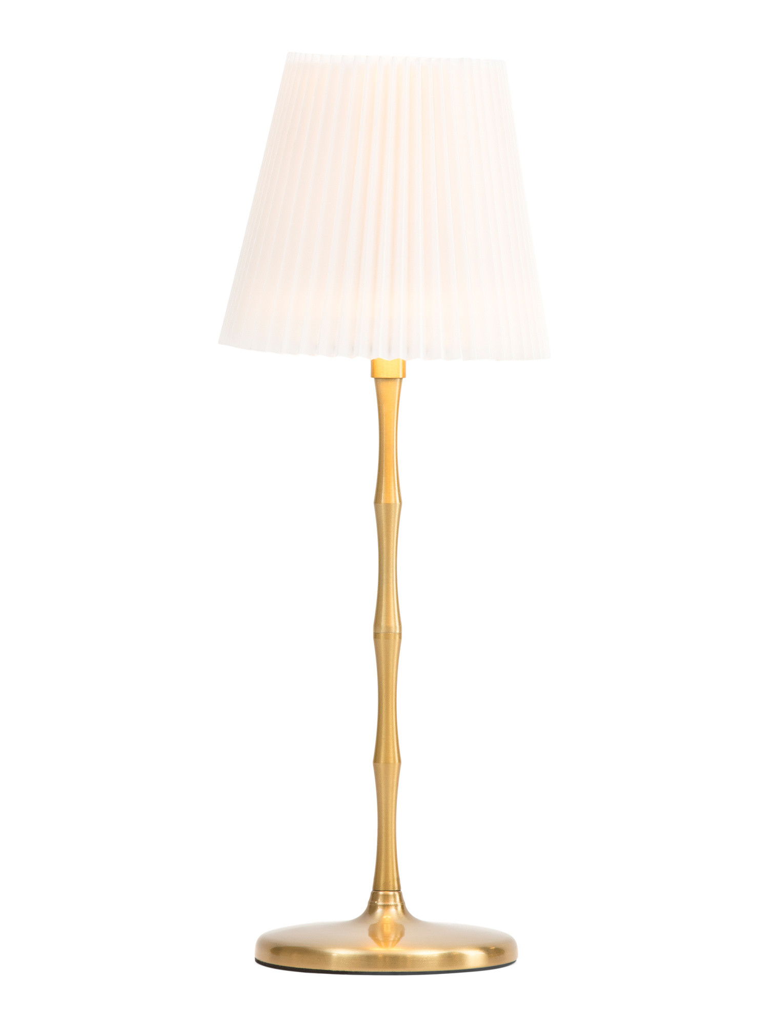 Led Bamboo Textured Fluted Shade Touch Lamp | TJ Maxx