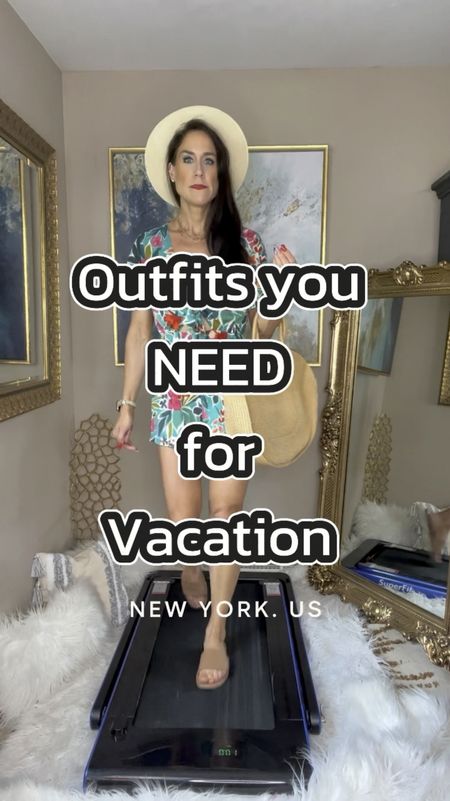 All the vacation outfits you need right here! 
Casual yet cute daytime outfits, traveling to the airport/on the plane, date night & dinner, & photos on the beach dress! Panama hat, rattan purses, sandals, heels, jewelry, you can even mix and match. 
Pack it all in my favorite Bebe suitcase. 
Which one is your favorite look? 

#LTKTravel #LTKVideo #LTKFestival