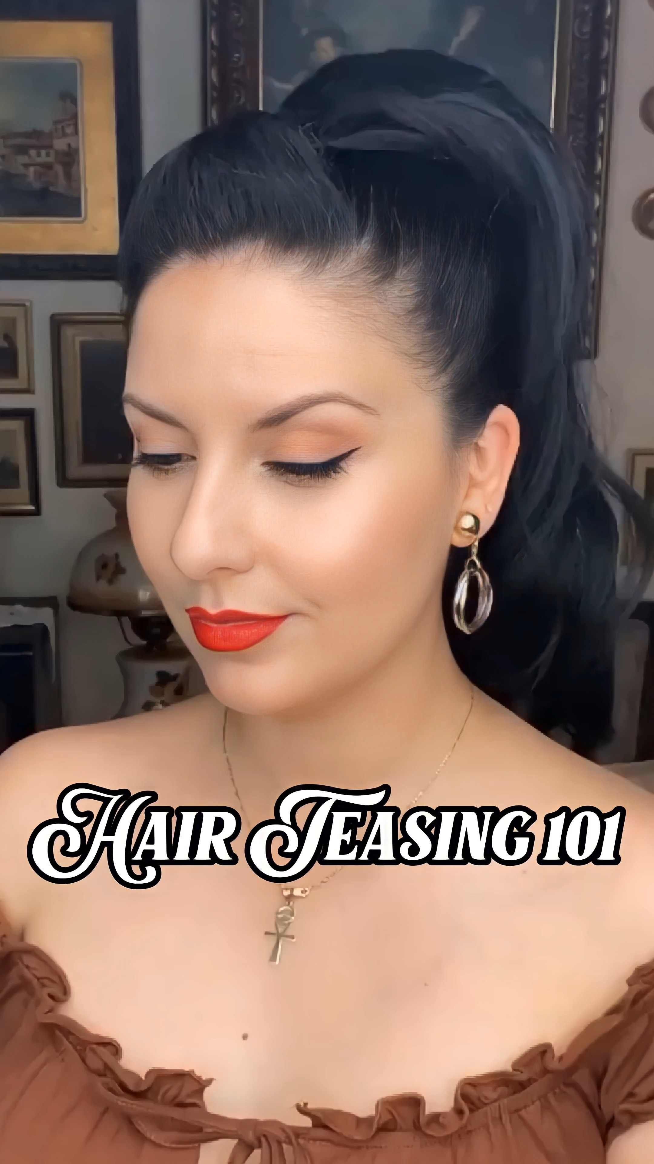 “Teasing 101: This is my favorite technique to create volume while minimizing damage and keeping hair healthy:
✨ Teasing brush: Gentle on the hair but perfect for creating lasting lift.
✨ Light-hold hairspray: Enough to hold the style without weighing the hair down 

Such an easy technique, but oh so important for many classic hairstyles! 

#LTKBeauty