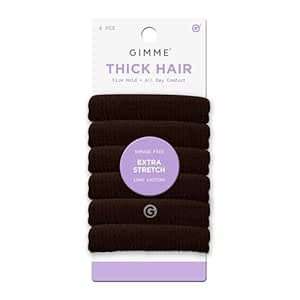 GIMME Beauty Thick Hair Extra Stretch Bands - Patent-Pending Design for Maximum Hold - Premium Ti... | Amazon (US)