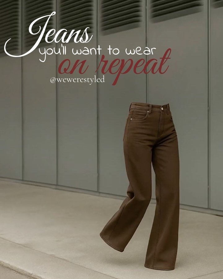 Looking for jeans that work all year round? Start with this pairs 🤎

This season, it’s all about timeless shapes, flattering rises, and rich tones that don’t scream trend - they whisper style.

These chocolate brown jeans walk the line between tailored and relaxed - and they’re just the beginning.
I’ve put together a whole edit of jeans you’ll want to wear on repeat - spring to fall.
.
.
.
#jeans #stylepost #fashioninspo #styleinspo #virtualstylist #virtualstyling #streetstyle #casualoutfits #modeststyle #trending #fashiontrends #styledaily #streetfashion #summerfashion #outfitideas

#LTKStyleTip #LTKItBag #LTKSeasonal