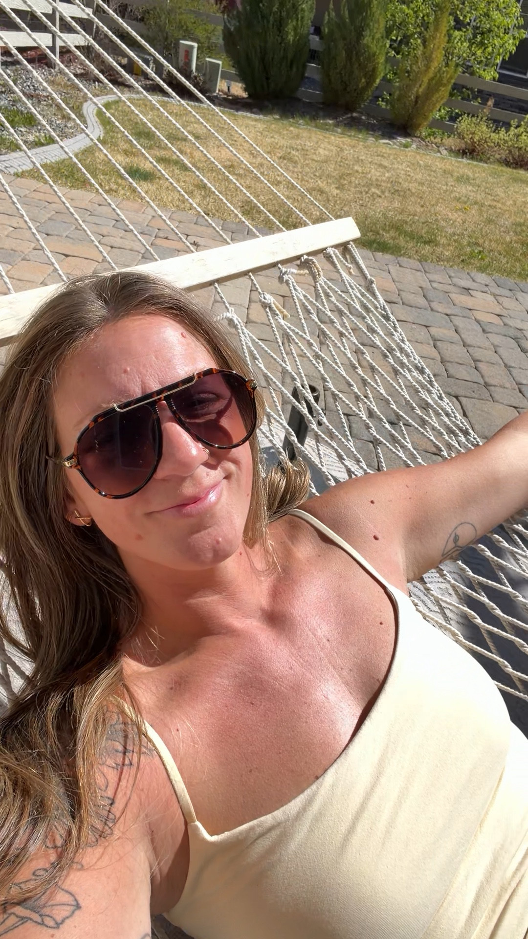 Chillin’ 
✨large tank, medium tall pants 

#LTKTall #LTKOver40