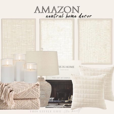 Amazon neutral home decor!

Amazon, Amazon home, home decor, seasonal decor, home favorites, Amazon favorites, home inspo, home improvement

#LTKStyleTip #LTKSeasonal #LTKHome