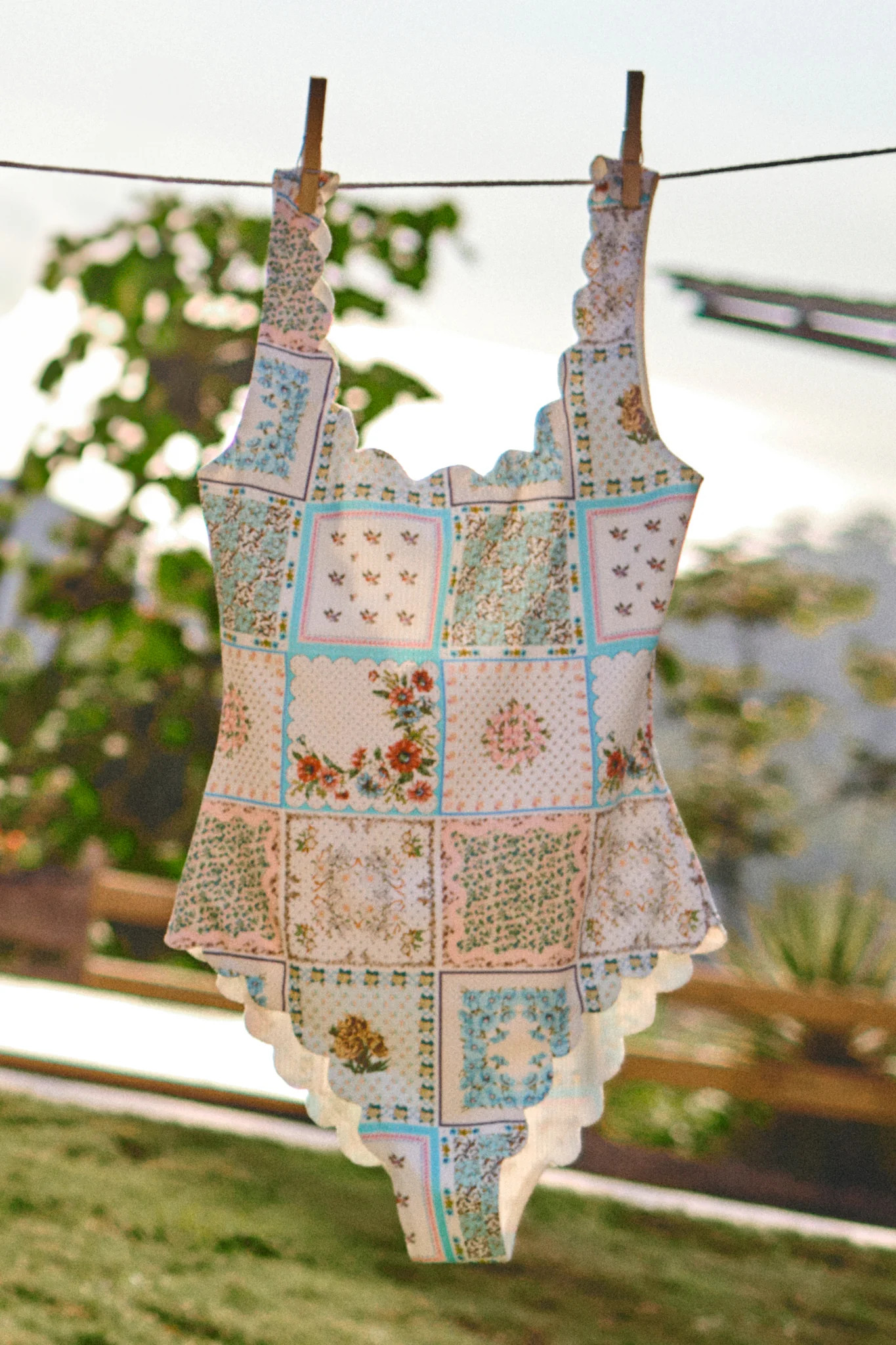 HB x Marysia - Palm Springs Maillot | Hunter Bell