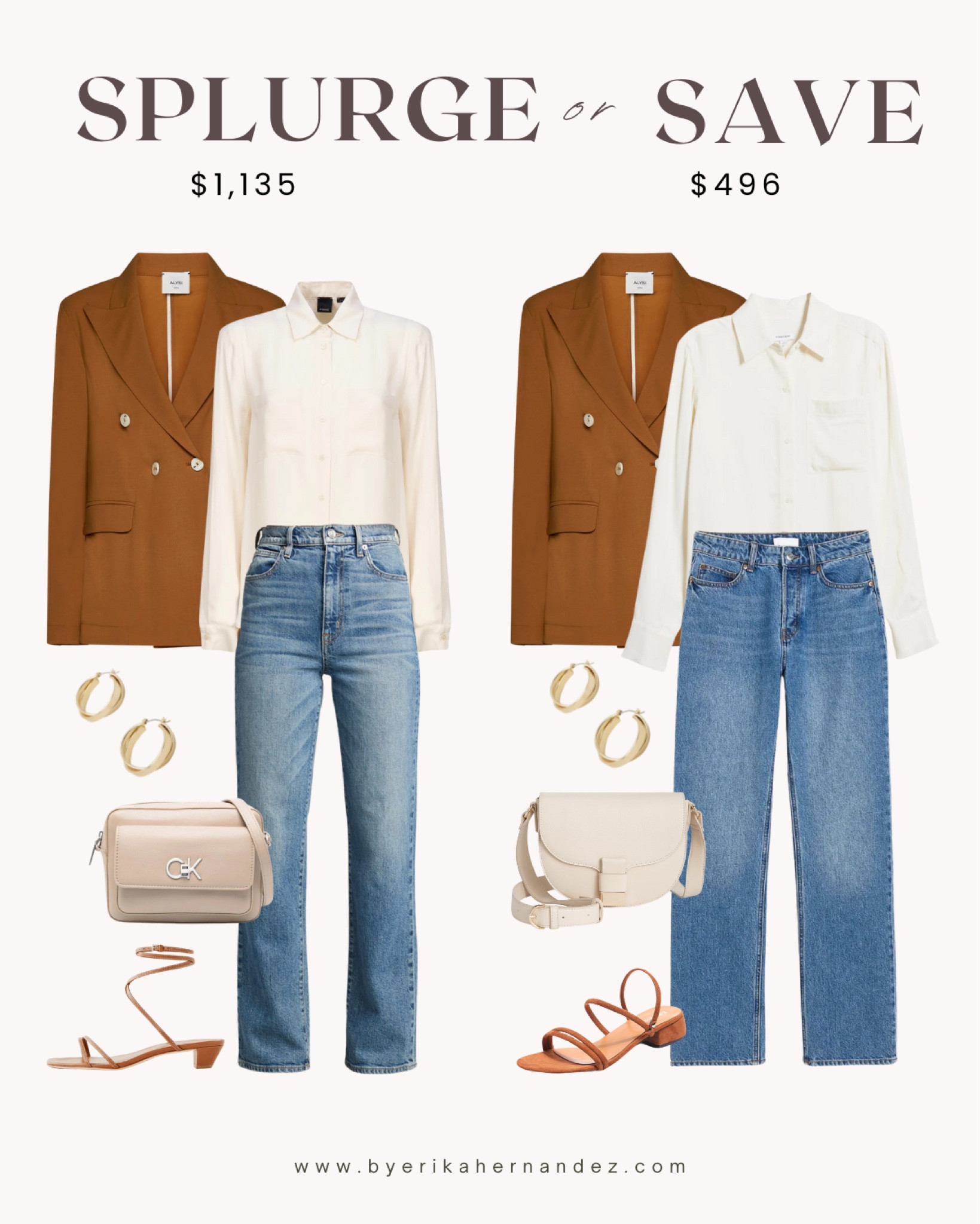 Splurge vs Save

#LTKWorkwear #LTKMidsize #LTKOver40