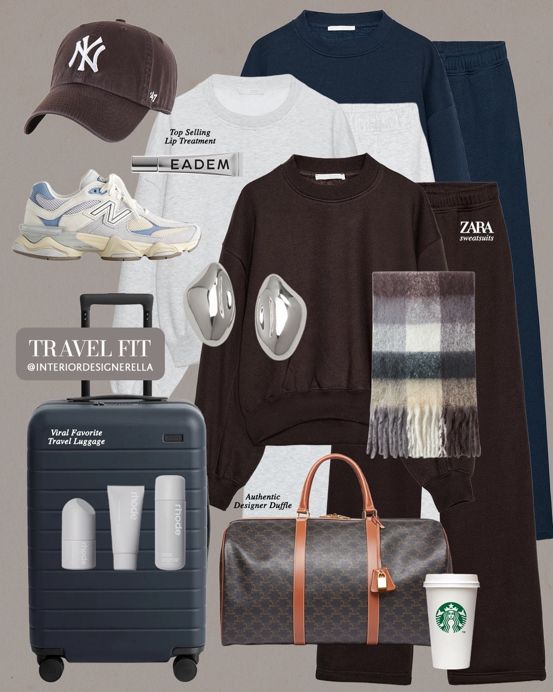 Comfort-first pieces with a luxe, travel-ready finish! Zara basic sweatsuits + Viral Favorite Travel Luggage! ✨ Share this post with a friend!!🤗 Click on the “Winter OOTD” collection on my LTK to shop this post and more!🤗 Have an amazing day!! Xo!!

#LTKSeasonal #LTKTravel #LTKFindsUnder100